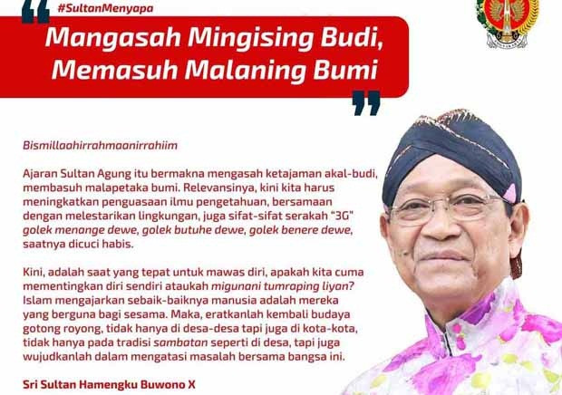 Ini Cara Raja Yogya...