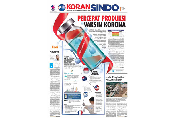 Percepat Produksi Vaksin...