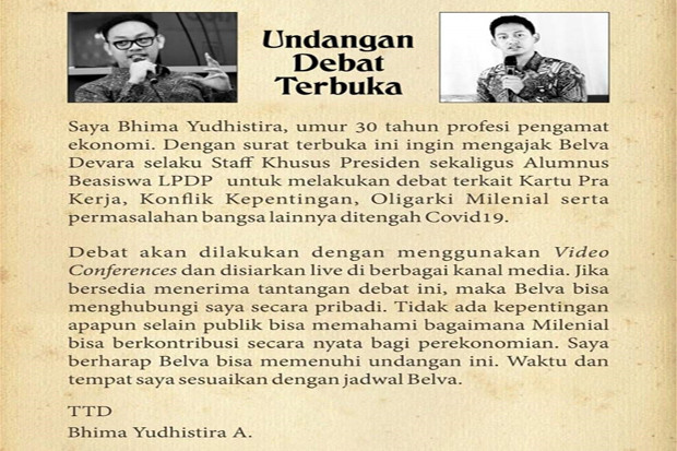 Bhima Yudhistira Tantang...