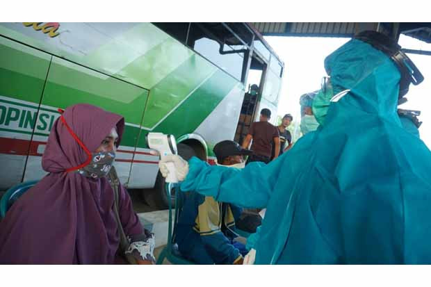 SG Tempatkan Tenda Pemeriksaan...
