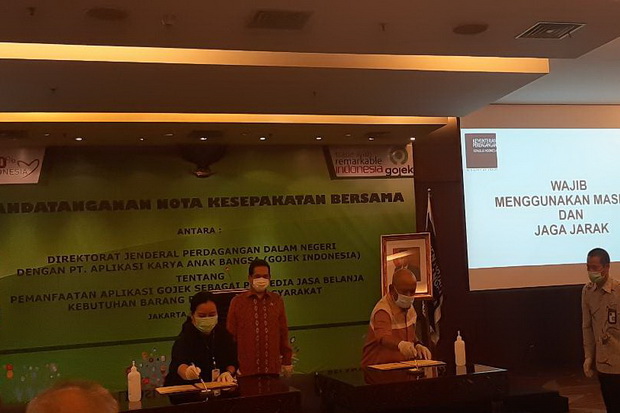 Kemendag Gandeng Gojek...