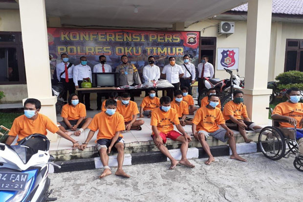 Polres OKU Timur Bekuk...
