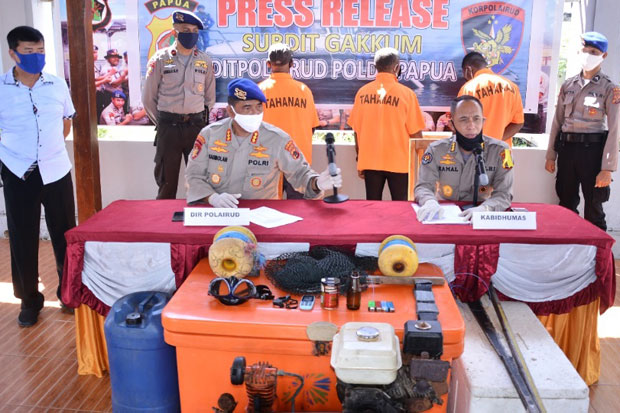 Polisi Ringkus 3 Pelaku...