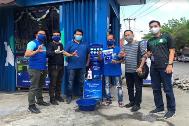 Lawan Covid-19, XL Axiata...