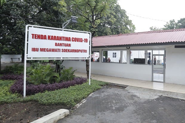 Tenda Karantina dari...