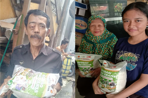 Penerima Bantuan melalui...
