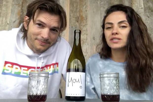 Lewat Wine, Aston Kutcher...