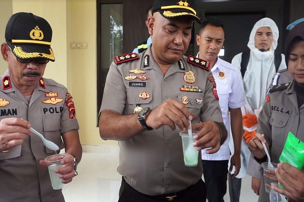 Tangani COVID-19, Polres...