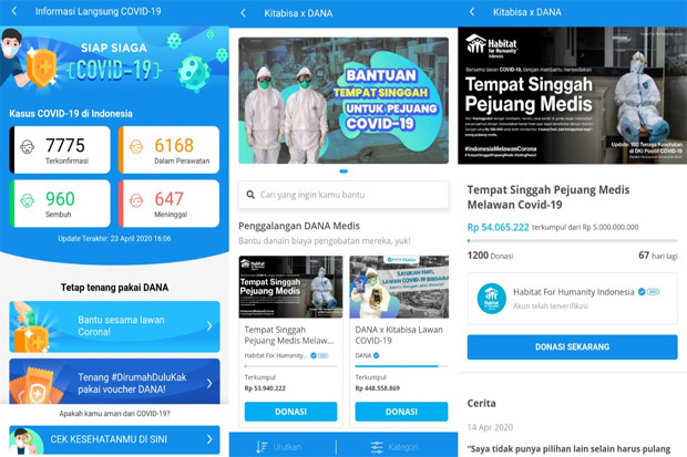 DANA Sediakan Fitur...