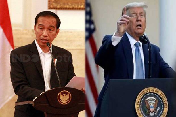 Jokowi-Donald Trump...