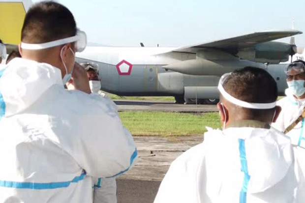 Hercules TNI AU Tembus...