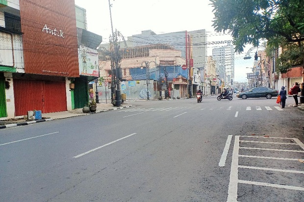 PSBB Kota Bandung, Polisi...