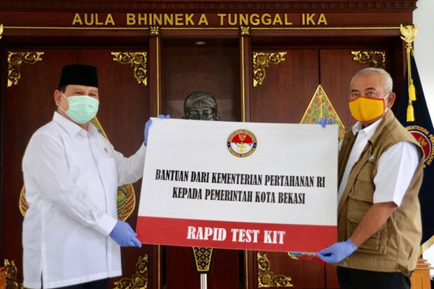 Perangi Corona, Prabowo...