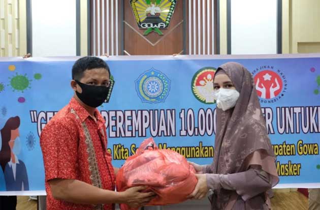 Jelang PSBB, PKK Gowa...