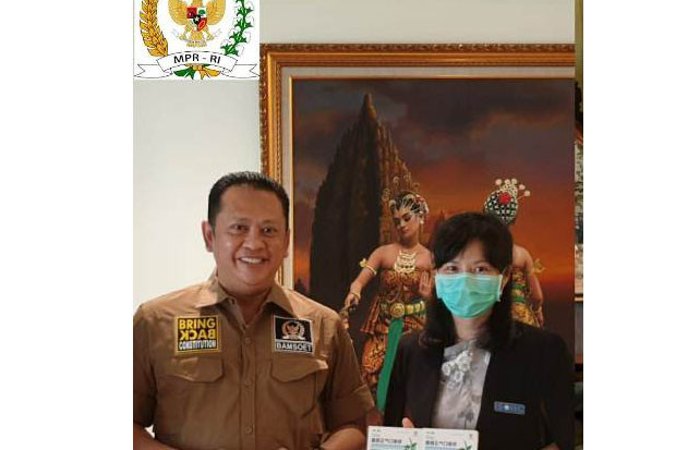 Ketua MPR RI Bamsoet...