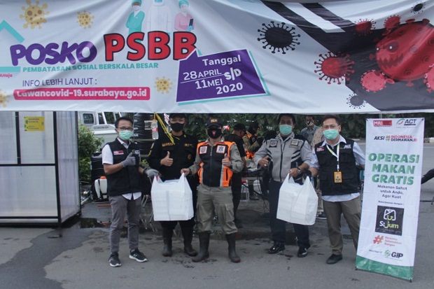 ACT Jatim Suplai Makan...