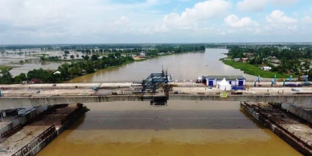 Jembatan Ogan di Ruas...