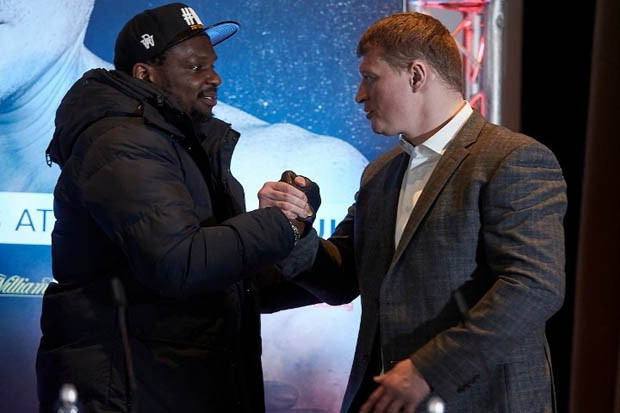 Dillian Whyte vs Alexander...