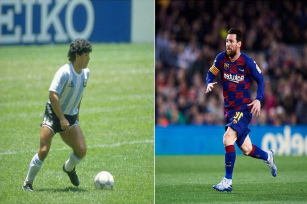 Maradona dan Messi,...