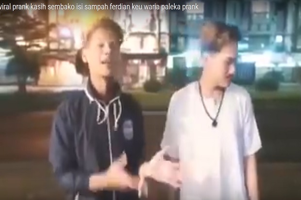Pelaku Prank Bingkisan...