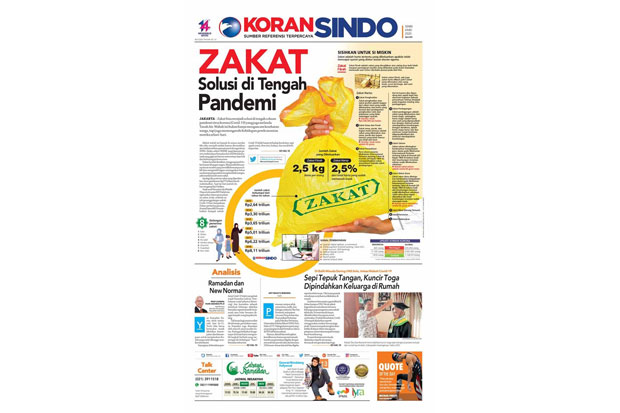 Zakat Bisa Jadi Solusi...