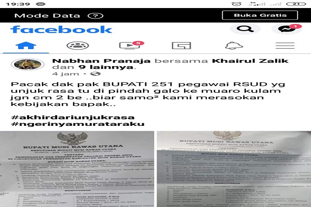 Buntut Demo di RSUD...