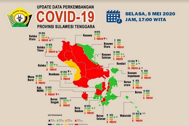4 Pasien COVID-19 di...