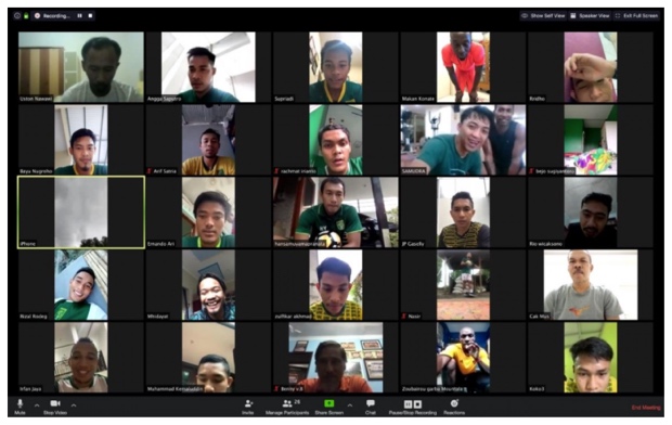 Menu Latihan Sambil...
