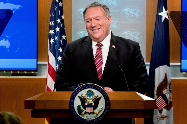 China Bantah Klaim Pompeo...