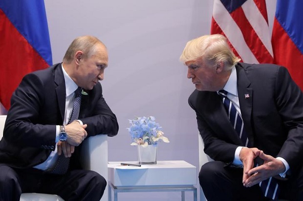 Telepon Putin, Trump...
