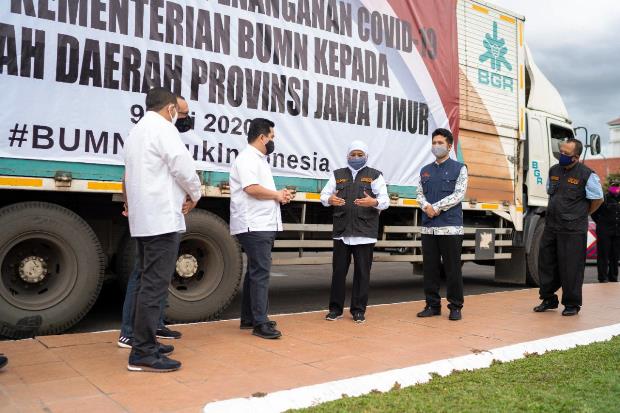 Kementerian BUMN Serahkan...
