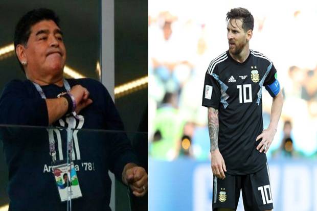 Messi Terbaik tapi Maradona...