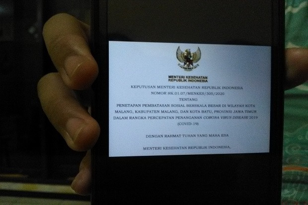 PSBB Malang Raya Disetujui,...