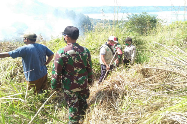Perbukitan Silegar Terbakar...