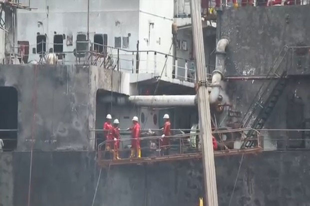 Kapal Tanker Jag Leela...