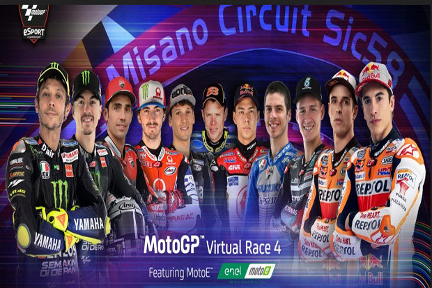 Balapan Virtual MotoGP...