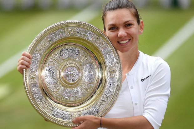 Juara Wimbledon Simona...