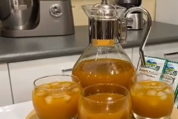 Kunyit Asam, Minuman...