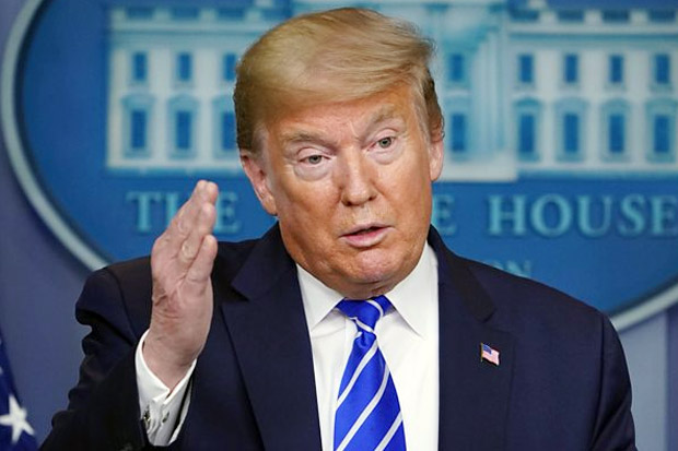 Presiden AS Donald Trump...