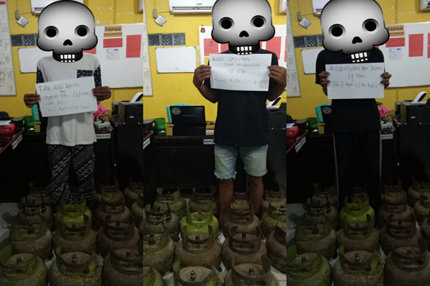 Curi Puluhan Tabung...