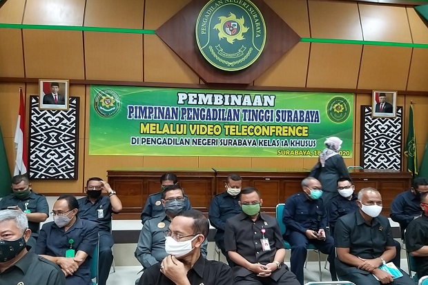 Protokol COVID-19, Pengadilan...
