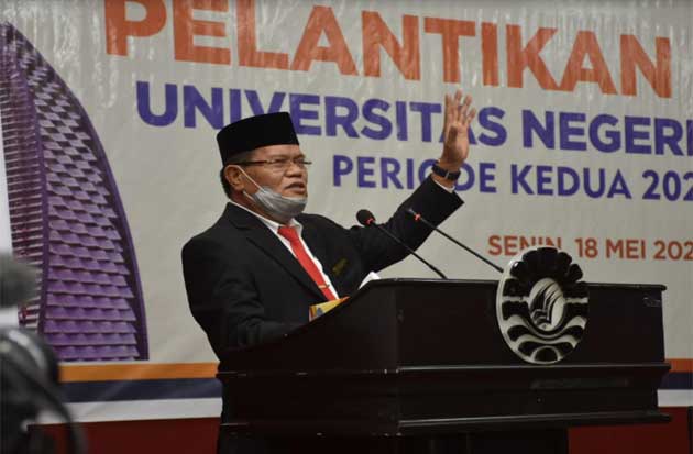Resmi Dilantik, Prof...