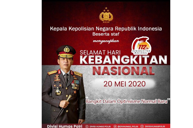 Harkitnas 2020, Kapolri:...