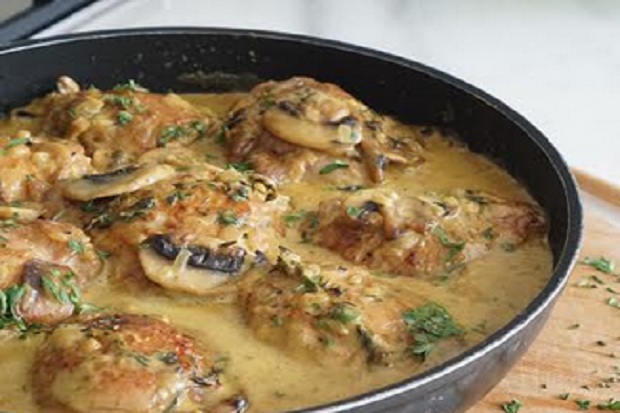 Resep Ayam Krim Kari...