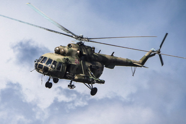 Helikopter Mi-8 Militer...