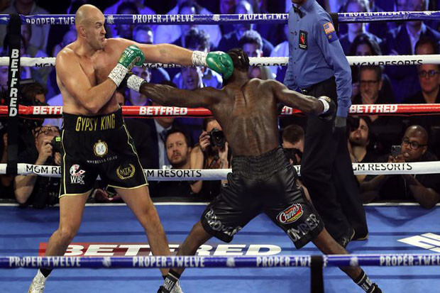 Duel Fury vs Wilder...