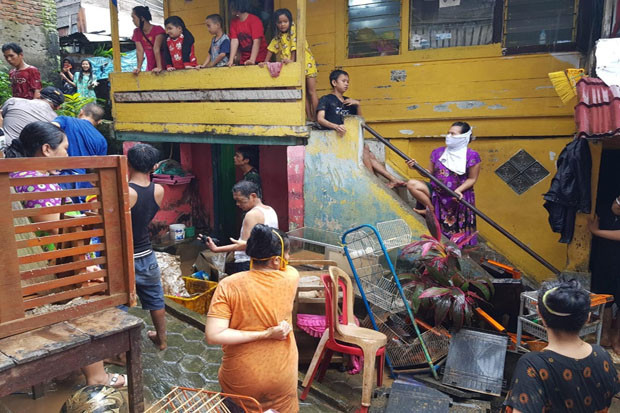Banjir Surut, Polres...