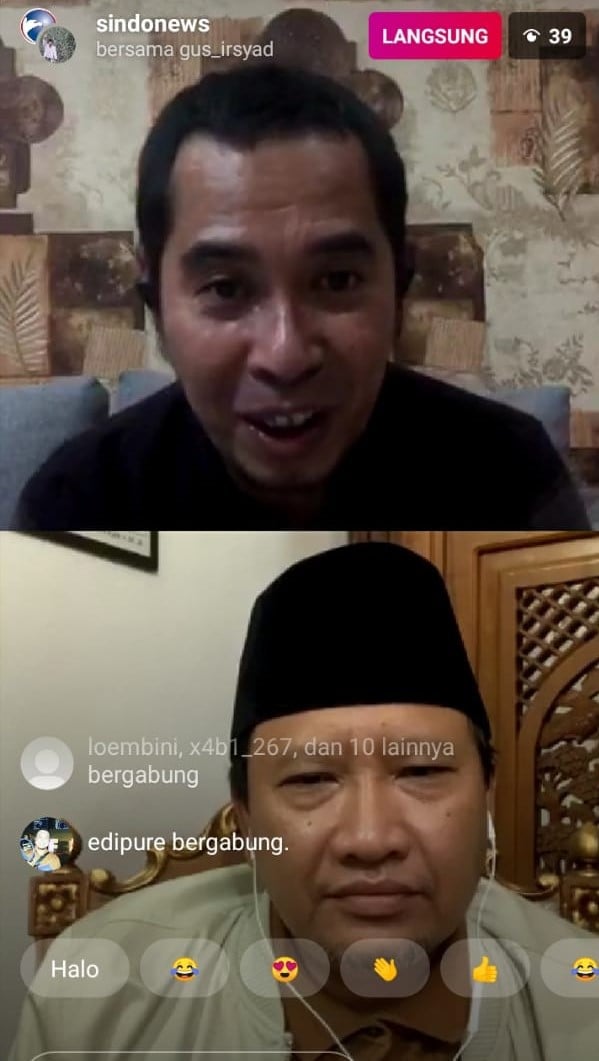 Live IG Sindonews, Gus...