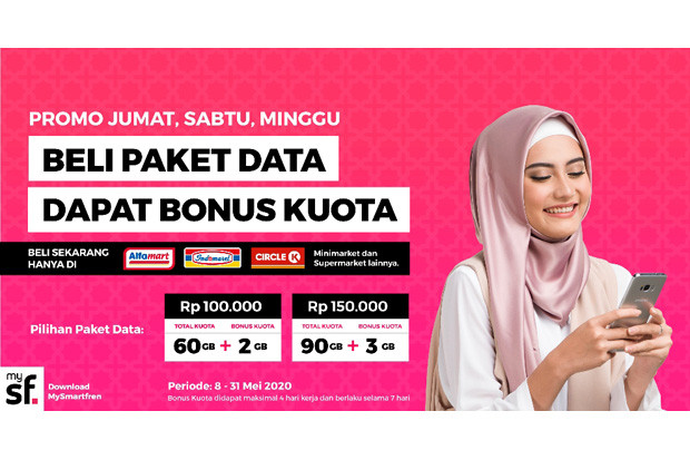 Jelang Lebaran, Smartfren...