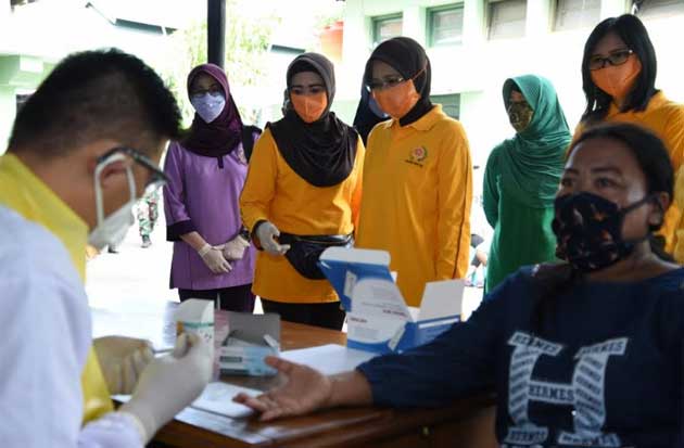 250 Warga Ikut Rapid...